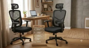 Comparatif des caractéristiques d'une chaise ergonomique pour moins de 150 euros.