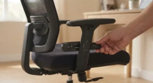 Braccioli regolabili 3D di una sedia da scrivania ergonomica per postazione PC