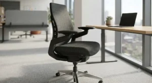 Poltrona Steelcase Please progettata per offrire il massimo comfort durante le ore di lavoro.