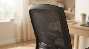 Schienale in rete traspirante della sedia da ufficio ergonomica economica