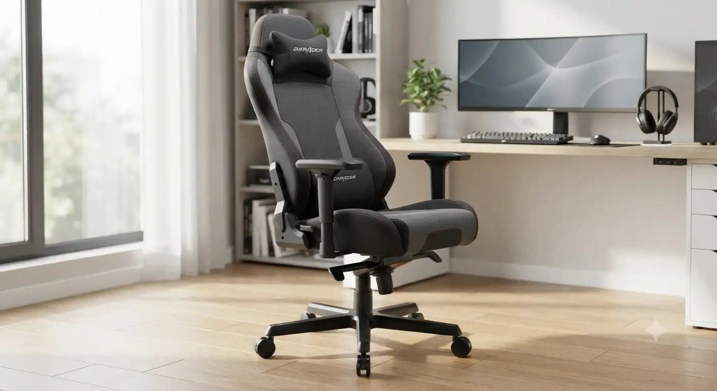 Sedia DXRacer ergonomica ideale per ufficio e lunghe sessioni di gaming