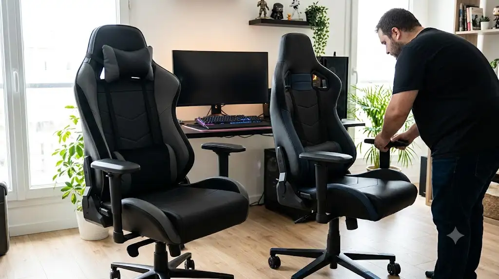 Comparatif visuel et avis sur les meilleures chaises gaming grande taille pour joueur corpulent. (chaise gaming grande taille avis)
